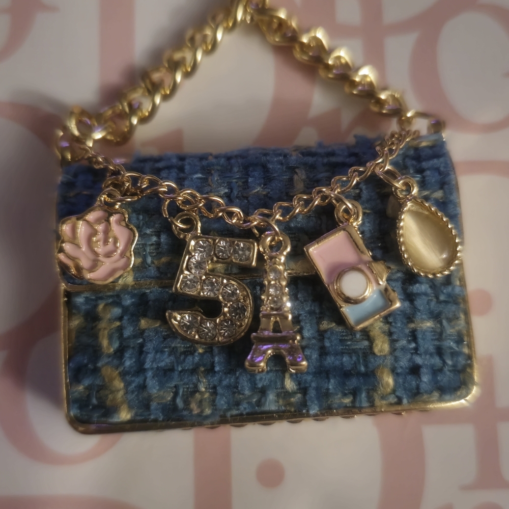 Luxury inspired 👛 purse bag charm/Keychain New - Picture 4 of 5